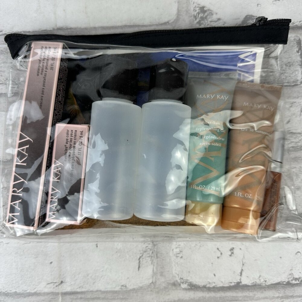 Mary Kay Travel Ready Vacation Getaway Set Black Mascara Island Bronze Eye Color